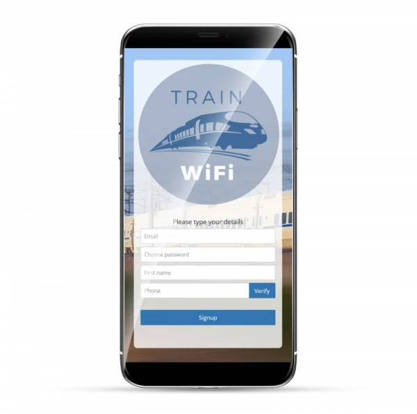 Train WiFi passenger access